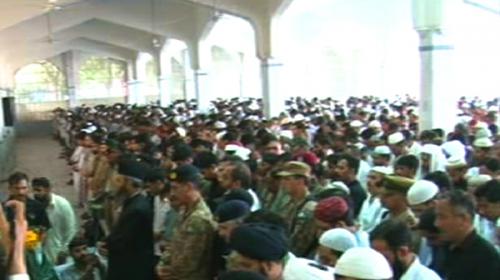 Martyred Captain Isfandyar Bukhari laid to rest 