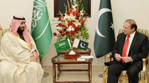 PM Nawaz, Prince Mohammad discuss bilateral ties, regional situation