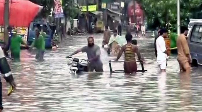 Torrential rains hit Lahore, second time this week