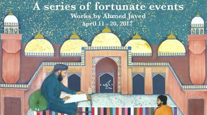 A series of fortunate events — Miniature works by Ahmed Javed