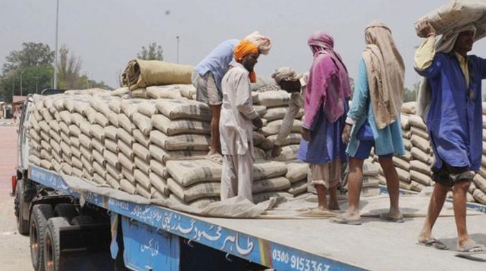 Cement exports declined 45% in May this year