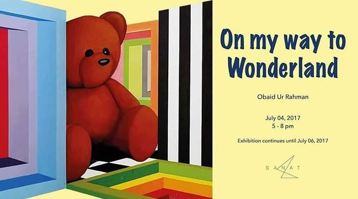 On my way to Wonderland – 3D paintings by Obaid Ur Rahman