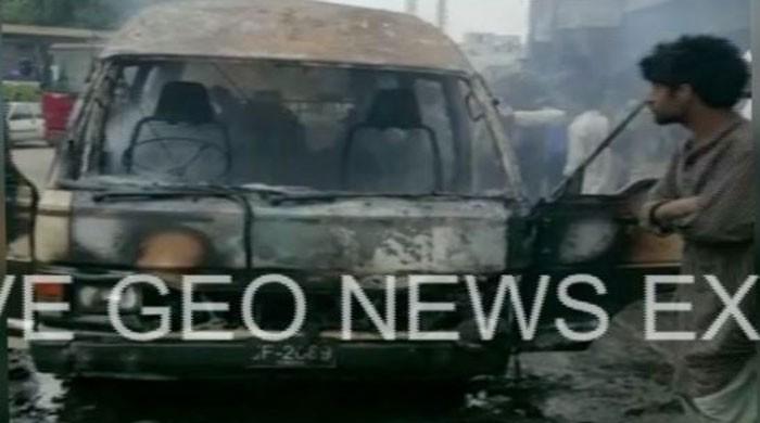 Burnt Karachi van was unfit to be driven: inquiry report 
