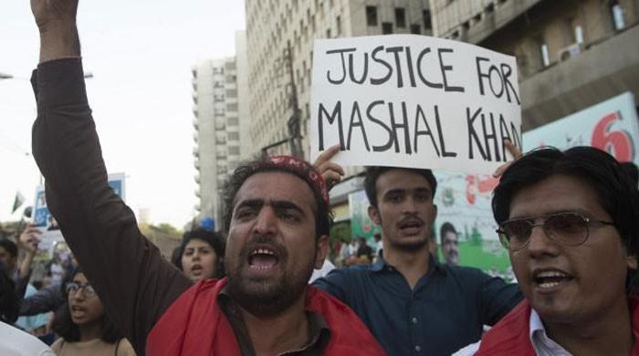 Court indicts 57 suspects in Mashal Khan murder case