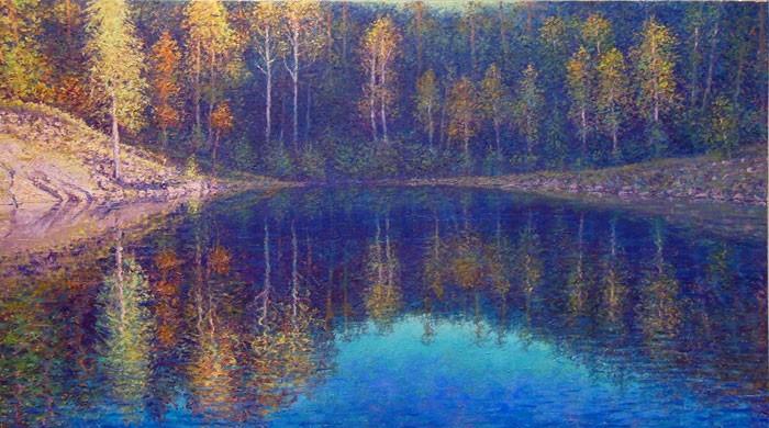Norwegian artist displays work to raise funds for school in Pakistan