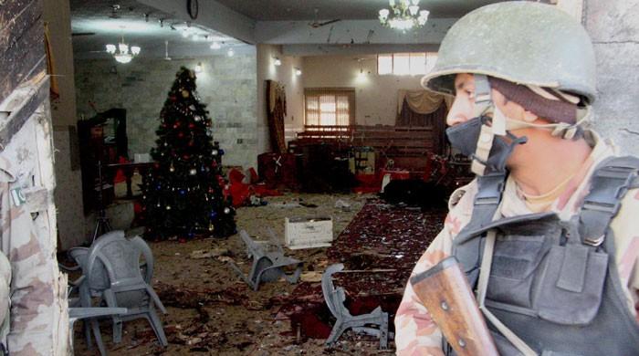 Attacked church situated in Quetta’s high-security zone