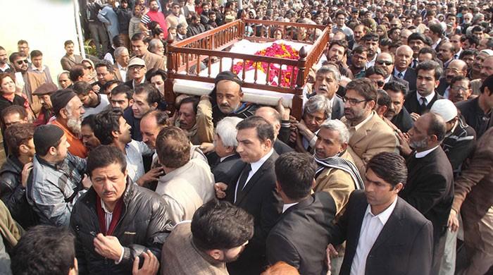 The final goodbye to Asma Jahangir