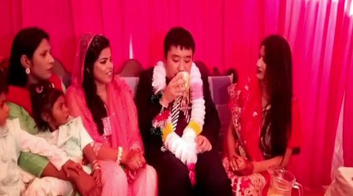 Chinese man flies to Pakistan to marry woman from Sargodha  