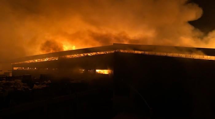 Fire reignites in garments factory in Karachi's Export Processing Zone 