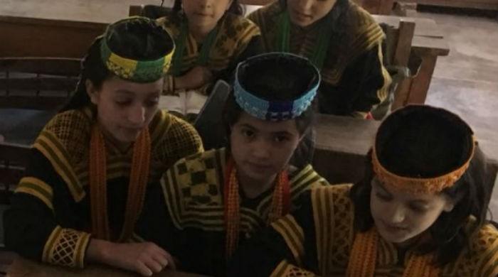 School in Kalash where heritage is preserved in people 