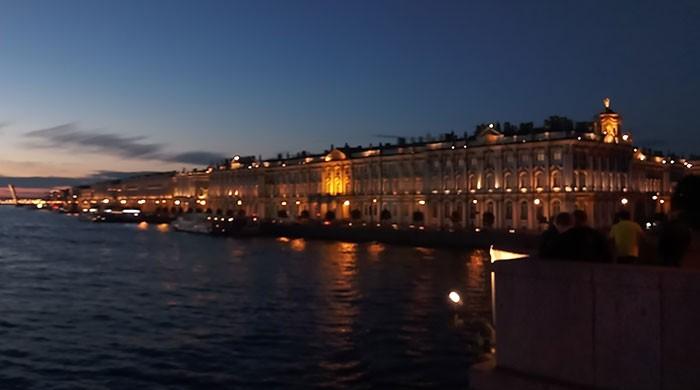 St Petersburg: White nights and football fever 