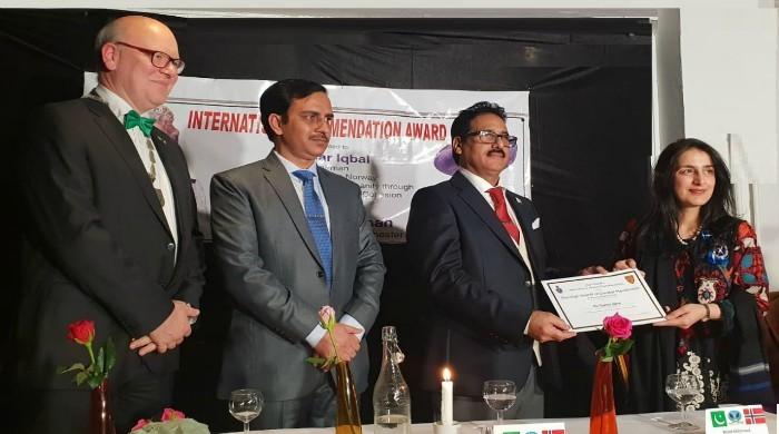Norwegian-Pakistani community leader conferred prestigious award