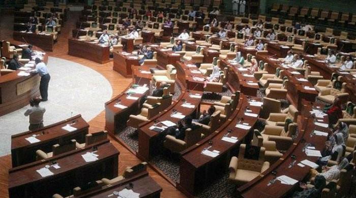 Ruckus in Sindh Assembly as opposition protests Keamari district decision
