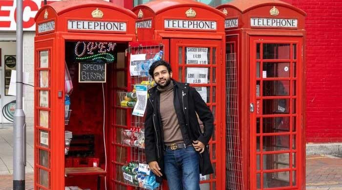 Pakistani entrepreneur turns UK's iconic red phone box into takeaway restaurant
