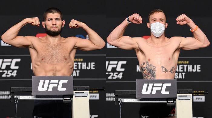 Khabib vs Gaethje: MMA world set for blockbuster fight tonight at UFC 254