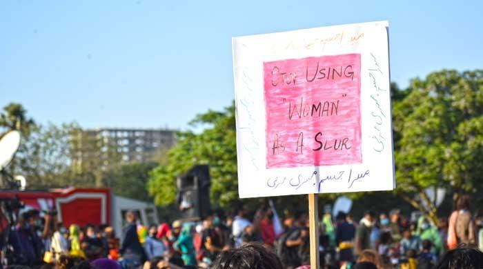 Aurat March 'a labour of love and pain' of Pakistanis, not 'any int'l funding', says activist