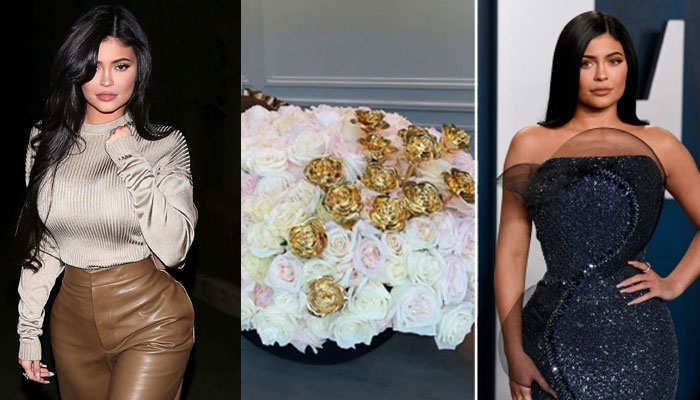 Kylie Jenner turns 24, receives real roses dipped in 24-carat gold on her birthday