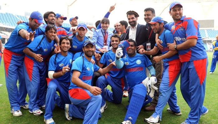 Afghan cricket team. Getty images