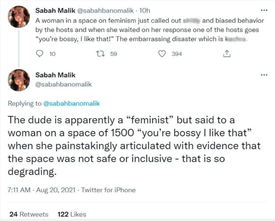 No space for women on Pakistani Twitter Spaces