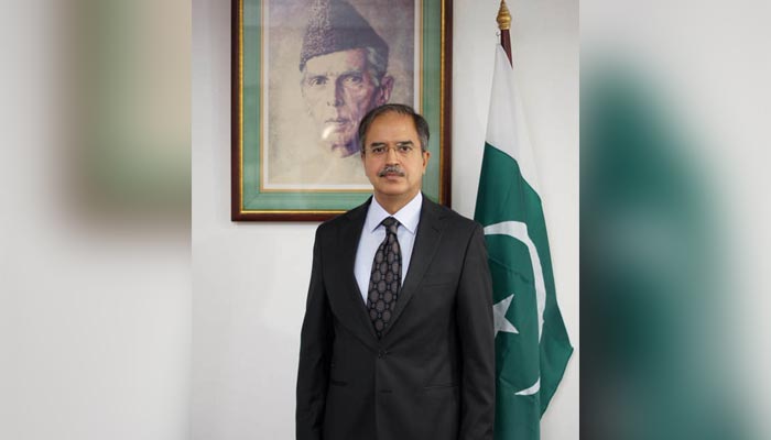 The newly appointed spokesperson of the Ministry of Foreign Affairs Ambassador Asim Iftikhar Ahmad. &mdash; Foreign Office