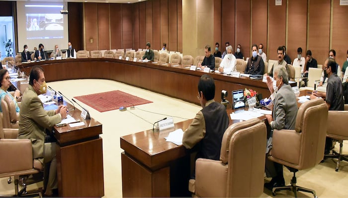 PAC Chairperson Rana Tanveer chairs a committee meeting at Parliament House in September. Photo: Courtesy PAC website