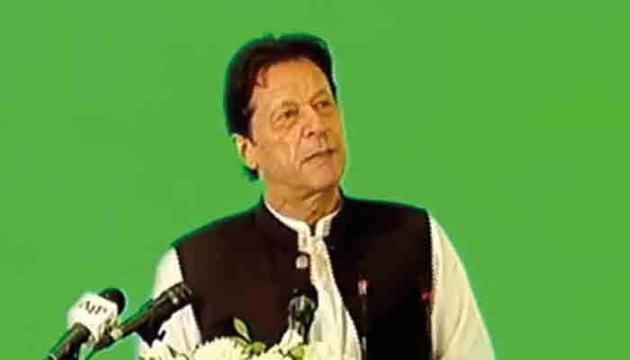 Prime Minister Imran Khan addressing launching ceremony of&nbsp;Kamyab Pakistan Programme (KPP).