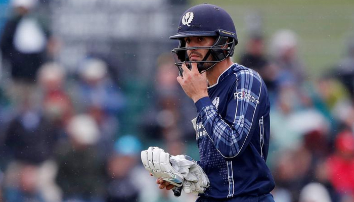 Cricket - Scotland v Pakistan - Second International T20 - Raeburn Place, Edinburgh, Britain - June 13, 2018 Scotlands Calum MacLeod walks off after losing his wicket. — Reuters/File