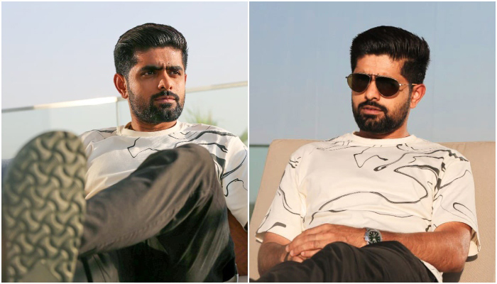 Pakistan skipper Babar Azam rests ahead of the Pakistan vs Australia T20 World Cup semi-final. — Twitterbabarazam258
