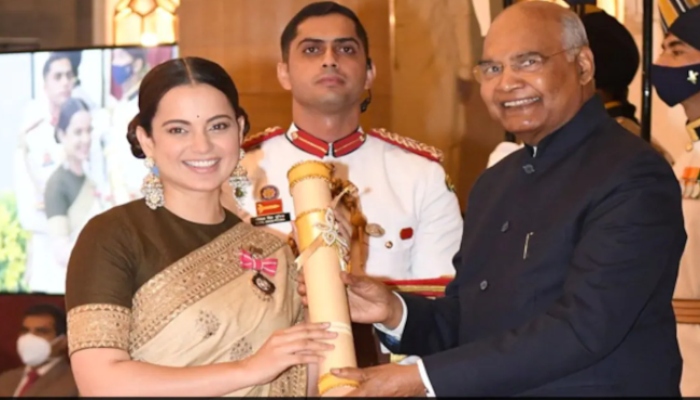 Kangana Ranaut was looking for Karan Johar during Padma Awards ceremony