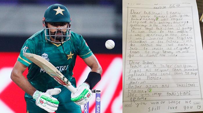 Babar Azam pens heartwarming reply to 'kind letter' by 'future captain'