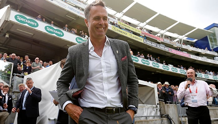 Cricket - Ashes 2019 - First Test - England v Australia - Edgbaston, Birmingham, Britain - August 1, 2019 Former England cricketer Michael Vaughan during a break in play. — Reuters/File