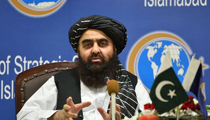Acting Foreign Minister of Afghanistan Amir Khan Muttaqi. &mdash; AFP/File