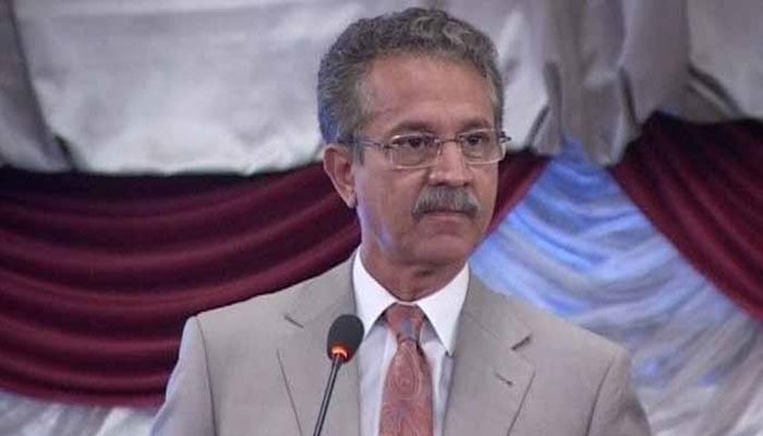 MQM-P leader and former mayor of Karachi Wasim Akhtar. Photo — file