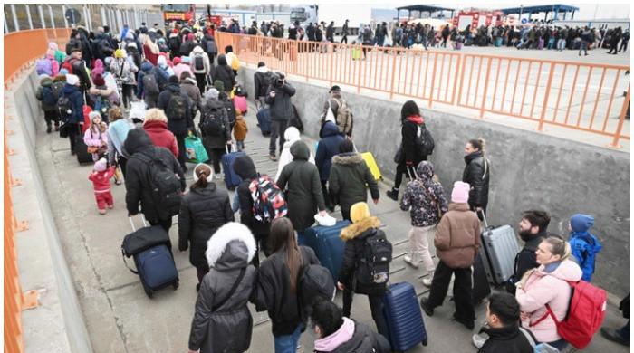 Europe faces refugee crisis as millions enter from eastern Ukraine