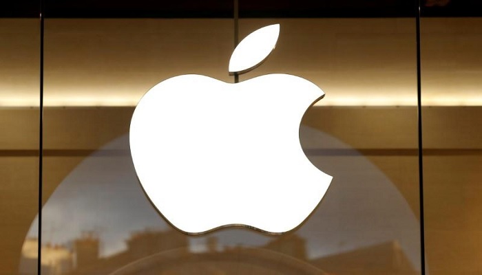 The Apple logo is seen on the facade of the new Apple Store in Paris, France, January 5, 2017. &mdash;Reuters