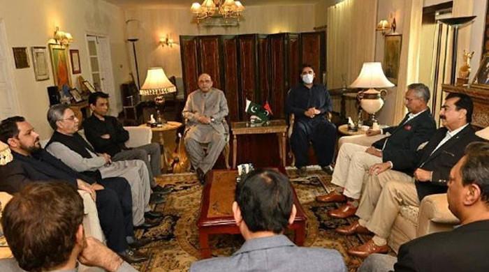 Asif Ali Zardari assures MQM-P of 'implementing' whatever two parties agree on