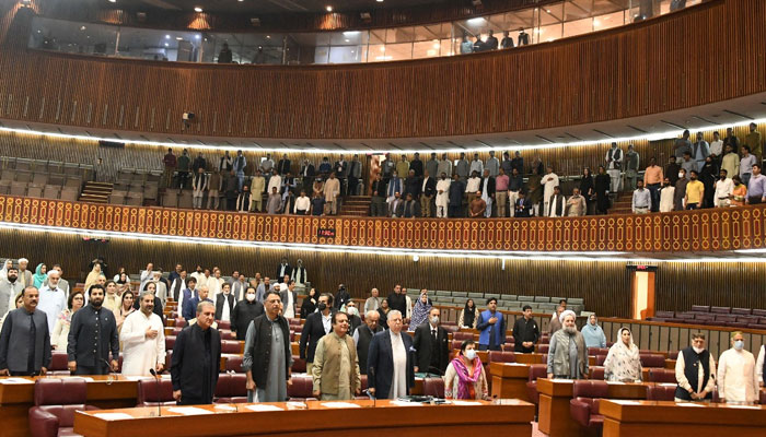 National Assembly of Pakistan. — Twitter/NAofPakistan