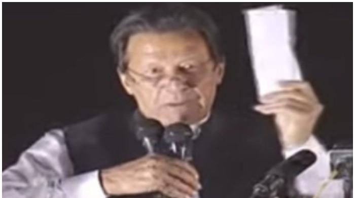 Is there a letter threatening Pakistan? 