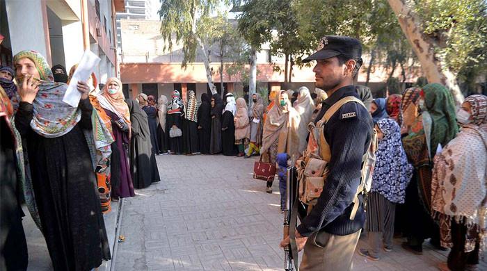Vote count begins after polling ends in KP's second phase of local bodies election