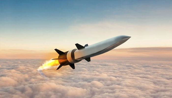 The US revealed that it recently test-fired a hypersonic missile as tensions with Russia continue to mount. Photo— Raytheon Missiles & Defense/Handout via REUTERS.