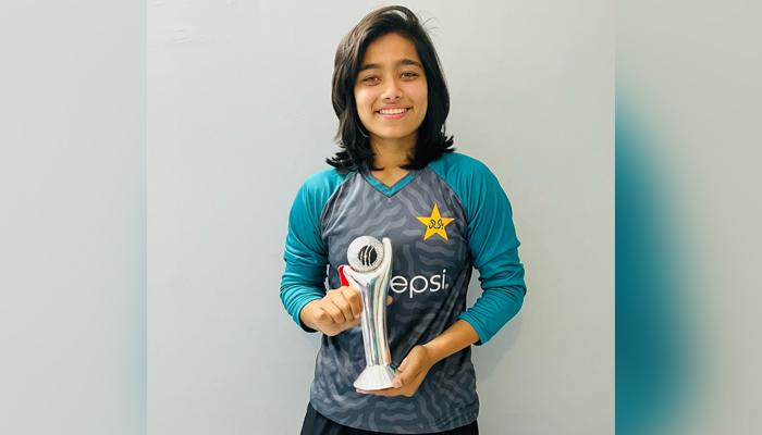 Pakistani pacer Fatima Sana. — Twitter/@imfatimasana