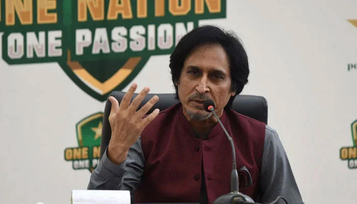Pakistan Cricket Board (PCB) Chairman Ramiz Raja. — PCB/File