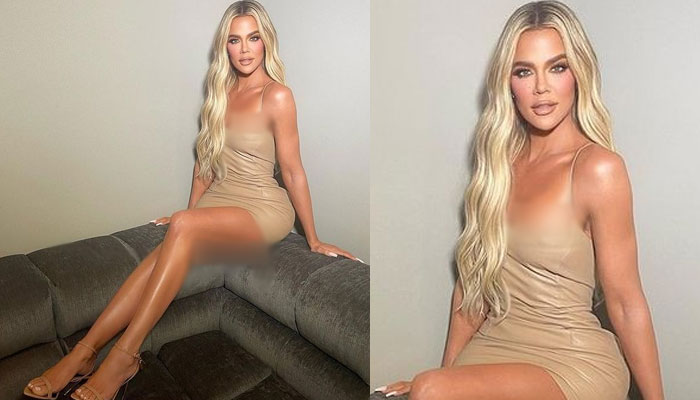 Khloe Kardashian flaunts her killer curves and toned legs in new sizzling pics