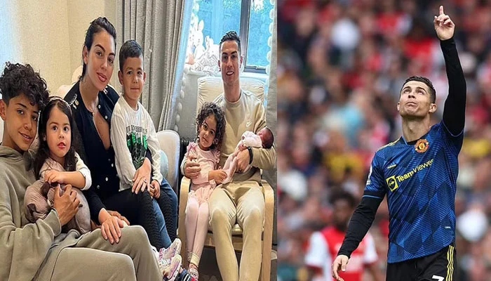 Portuguese footballer Cristiano Ronaldo with family. &mdash; Instagram/cristiano
