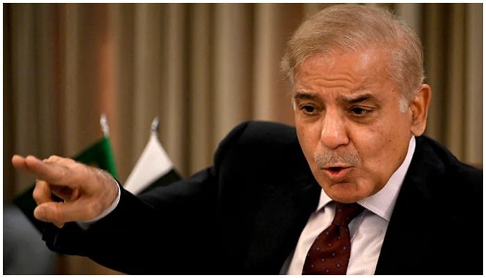 Prime Minister Shehbaz Sharif. &mdash; AFP/ file