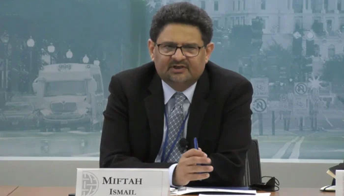 Finance Minister Miftah Ismail. — Courtesy Atlantic Council