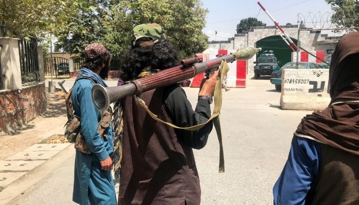 Image of TTP (Pakistani Taliban) in Afghanistan — AFP