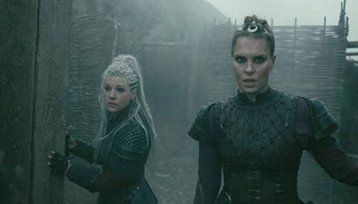 Lagertha actress reunites with Vikings co-star who played Gunnhild