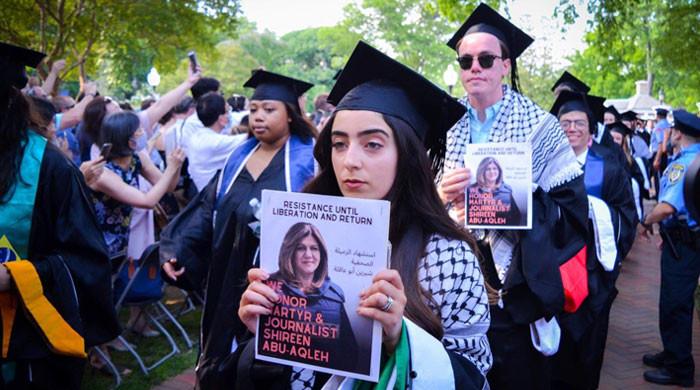 'I will be banned from entering Palestine': student who snubbed Blinken talks to Geo TV