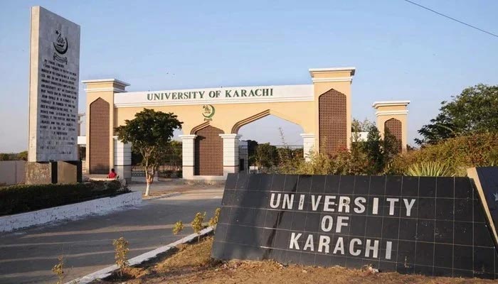 A representational image of the University of Karachi. &mdash; Facebook/File